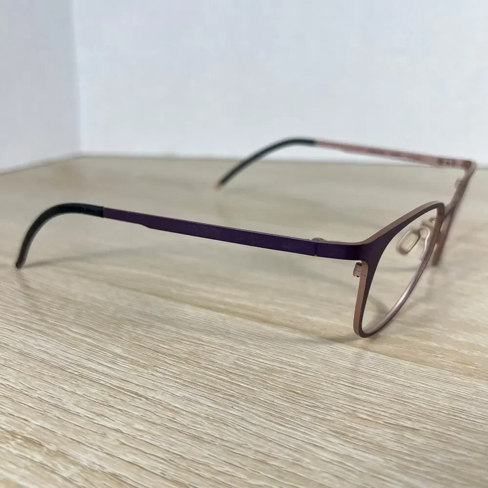 Orgreen Osakan 885 Eyeglasses Purple Frames Only Titanium Japan 51-19-142